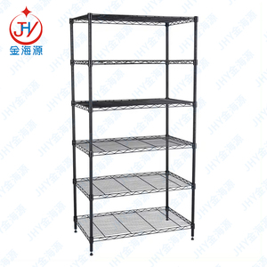 رفوف تخزين معدنية صناعية متينة من 6 طبقات ، رفوف تخزين وحدات تخزين للمستودعات والمرائب - Product Image 2
