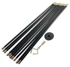Set di Spazzole per Camino di Alta Qualità con Asta per Pulizia e Drenaggio - Product Image 2