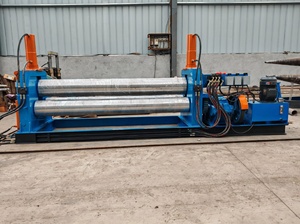 <span class=keywords><strong>Machine</strong></span> à rouler les tôles métalliques hydrauliques à 3 rouleaux <span class=keywords><strong>Machine</strong></span> à cintrer les tôles d'acier - Product Image 2