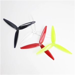 Hélices de Plástico de 3 Aspas, Juego de Repuesto en Negro, Rojo, Amarillo y Verde para Drones - Product Image 1