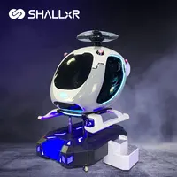 SHALLxR Digital VR Pesawat Terbang Simulator Kursi Kokpit Virtual Permainan Anak-anak VR Helikopter