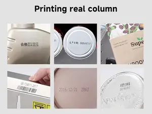Stampante automatica a getto TIJ bottiglia di plastica Coder data di scadenza stampa stampanti a getto d'inchiostro