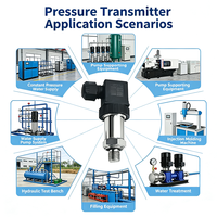 Transmetteur de pression à silicium diffusé Atech 4-20mA Haute précision 0,5% FS Précision 0-7MPa Plage IP65 Température de fonctionnement jusqu'à 125°C
