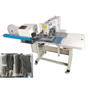 Automatic Programmable for <b>Lock</b> Stitch Cutting Feeding and Attaching Sewing Machine with Motor and Gear Two in One - Product Image 1
