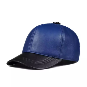 Gorra de Béisbol Unisex Personalizada con Logotipo, Ajustable, para Hombre y Mujer, de Cuero de Oveja Genuino, para Otoño e Invierno, para Deportes al Aire Libre - Product Image 6