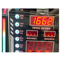 Machine de jeu de boxe de rue à pièces, musique, machine d'arcade de boxe pour enfants