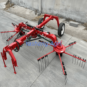 Matériel agricole : <span class=keywords><strong>Tracteur</strong></span> avec attelage 3 points, machine à aérer le foin 9LX-5.0 avec double disque - Product Image 6