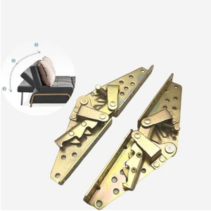 Herraje de acero zincado ajustable para sofá cama Murphy de triple clic, mecanismo de resorte para muebles de dormitorio y sala de estar - Product Image 5