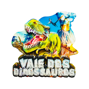Custom Logo Wooden 3D Fridge Magnets Personalized Tourism Souvenirs Refrigerator Magnet Epoxy Wooden Fridge Magnet - Product Image 3