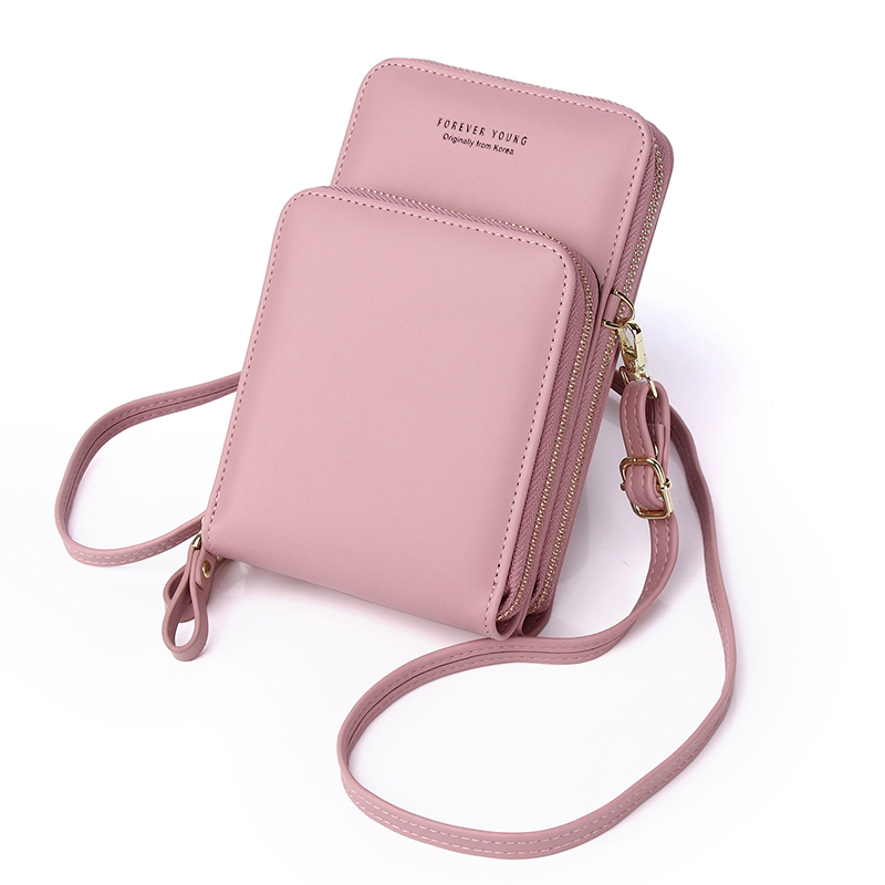 Милая Желейная маленькая сумка из искусственной кожи с отделениями для монет, держатель для кредитных карт, сумка через плечо для сотового телефона