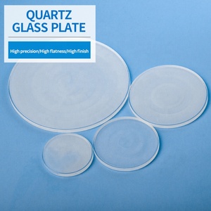 다른 크기 라운드 불투명 석영 유리 플랜지 플레이트 - Product Image 2