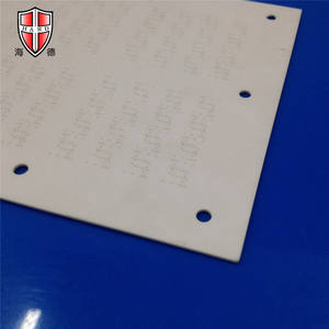 उच्च तापमान पहनने प्रतिरोधी al2o3 96% एल्युमिना सिरेमिक ठोस प्लेट ईंट ब्लॉक - Product Image 6