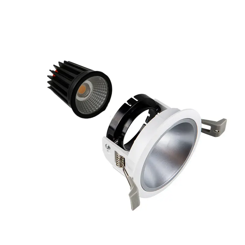 Spot lumineux LED encastrable pour le plafond, lumière à intensité réglable, 10W, MR16, nouveau modèle 2020