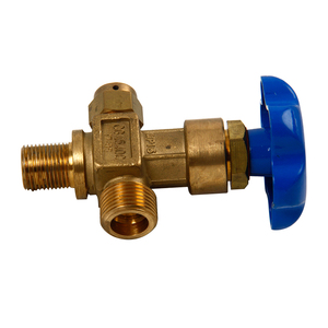 Vanne de bouteille d'oxygène en alliage de laiton et d'aluminium CGA540 de haute qualité, régulateurs de pression à prix raisonnable - Product Image 5