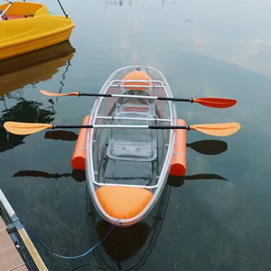 Trong suốt xuồng Kayak thuyền duy nhất rõ ràng Kayak polycarbonate trong suốt cuối xuồng nhà sản xuất bán buôn Kayak thuyền - Product Image 6