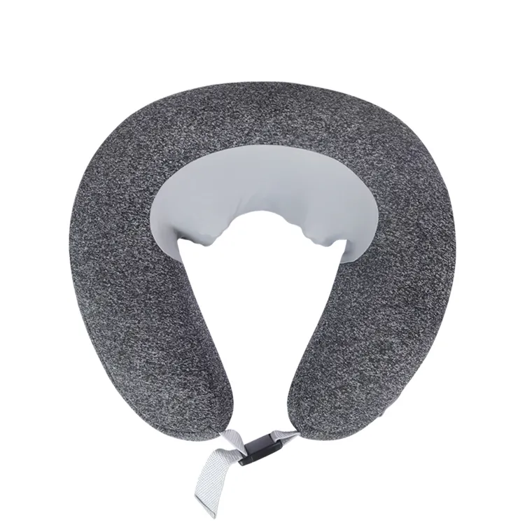 Wireless Portable U Shaped Neck Massager Oem Kneading Neck Massage Pillow With Heat