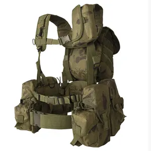 Wholesale Price Outdoor Multi-pocket Design Chest Rig Vest Combination Tactical Vest With Molle System