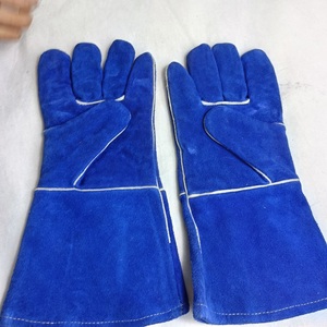 Flexible Custom Copper Plated CO2 Welding <strong>Torch</strong> Heat-Resistant Safety <strong>Gloves</strong> 220V 400A - Product Image 2