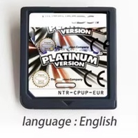Cartucho de Juego EUR en Inglés Europeo, Versión Pearl HeartGold SoulSilver Diamond Platinum para Ds 2ds nds