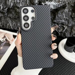 Coque de téléphone adaptée pour Samsung S26 Ultra, motif Kevlar à transfert d'eau, coque rigide ultra-fine intégrale antichoc - Product Image 6