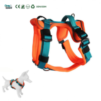 OEM/ODM Nouveau Harnais de Poitrine pour Chien Anti-Explosion Réfléchissant pour Chiot, Personnalisation de la Laisse de Transport pour Chien