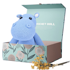 Animaux en peluche au crochet mignons et faits à la main, poupée en peluche au crochet - Product Image 2