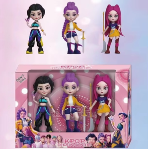 Figuras de Kpop Demon Hunters, Caja Sorpresa, Figuras de Acción de Grupos Femeninos, Mini Figuras Coleccionables de Anime, Juguetes de PVC - Product Image 1