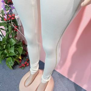 Completo Sportivo da <span class=keywords><strong>Donna</strong></span> Autunno 2026: Top Corto con Zip a Maniche Lunghe e Leggings Coordinati - Product Image 5