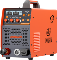 FEIFANKE MIG145 145A Mini Soudeuse Inverter IGBT 4-en-1 pour fil fourré, acier inoxydable 0,8 mm et acier de carrosserie