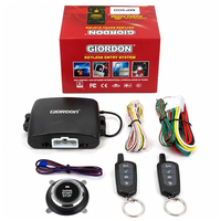 Sistema de Entrada sin Llave para Automóvil OEM MP900 con Encendido por Botón, Arranque Remoto y Dos Controles Remotos de 12V