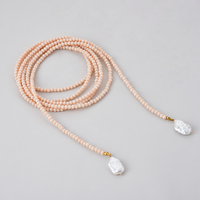 Kalung Lariat Berhias Kristal & Rhinestone dengan Bentuk Huruf, Perhiasan Berlapis Panjang untuk Butik & Penggunaan Sehari-hari