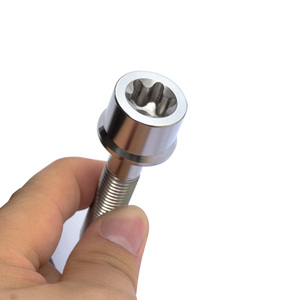 Pernos de Titanio GR5 <span class=keywords><strong>M12</strong></span>*1.5*56mm, Precio de Fábrica, Pernos de Rueda con Cabeza Torx Interna, Pernos de Alta Resistencia para Cubo de Rueda - Product Image 1