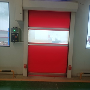 Porte rapide à enroulement électrique <span class=keywords><strong>de</strong></span> style industriel XJD, en <span class=keywords><strong>PVC</strong></span>, pour entrepôt - Product Image 3