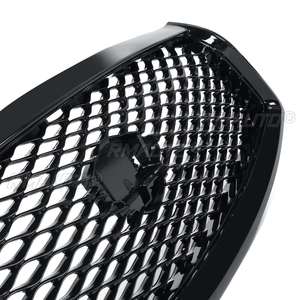 Gloss Black Car Front Grille Racing <b>Grill</b> Replacement Body Kit Upper Bumper Hood <b>Mesh</b> Grid <b>for</b> Infiniti Q50 Q50S 2014-2017 - Product Image 5