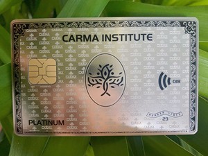 Tùy chỉnh chải vàng trống kim loại thẻ tín dụng với chip và NFC EMV liên hệ với chip kim loại thẻ - Product Image 6