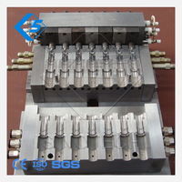 Servo économie d'énergie IBM petit plastique PP HDPE liquide flacon compte-gouttes moulage par injection-soufflage prix des machines de moulage