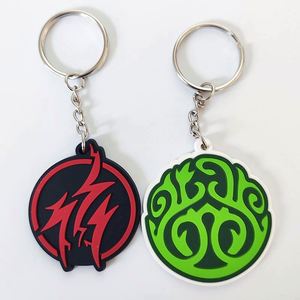 The Cheapest Promotional Gifts No Minimum <b>Custom</b> logo Name Soft Rubber Pvc Keychains - Product Image 5