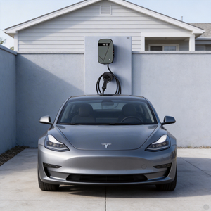 Chargeur <span class=keywords><strong>de</strong></span> voiture électrique avec RFID 7 kW AC Type <span class=keywords><strong>2</strong></span>, station murale avec <span class=keywords><strong>lecteur</strong></span> <span class=keywords><strong>de</strong></span> <span class=keywords><strong>carte</strong></span> et écran LED - Product Image 1