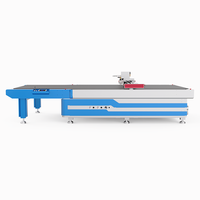 Machine de découpe automatique de cuir pour canapé avec couteau oscillant CNC et logiciel Ruida - Moteur de pompe PLC haute puissance 9000W