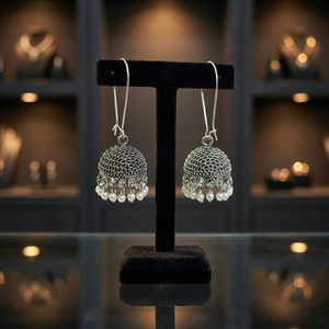 Boucles d'oreilles artisanales pour femmes, légères, design personnalisé, style Jhumka, pour mariage, à prix avantageux - Product Image 2