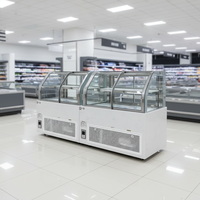Vitrine Réfrigérée Commerciale à Refroidissement par Air pour Gâteaux et Pâtisseries