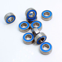 Roulements de skateboard haute vitesse colorés Abec 7 Abec 9, roulements à billes en céramique miniatures 608, roulements pour patins à roulettes
