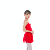 2024 bonne qualité vente chaude robe de danse de ballet rouge personnalisée pour les filles
