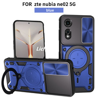 Lichicase Heavy Duty Slide PC Lens Protective Precise Hole Position Bumper Case pour ZTE Nubia Neo 2 3 Phone Cover