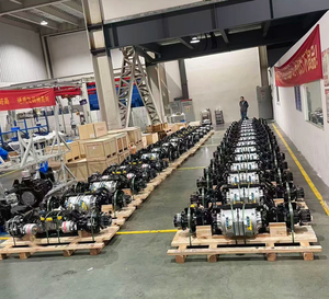 Système d'essieu motrice pour véhicule lourd Brogen New 60KW à moteur synchrone à aimants 380V, groupe motopropulseur EV à axes parallèles 115KW - Product Image 5
