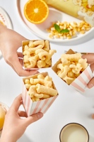 Snacks de Grano Semiblandos Inflados con Sabor a Queso Salado, Sin Grasas Trans, 35g - Venta al por Mayor Directa de Fábrica, Personalizables para Fiestas KTV