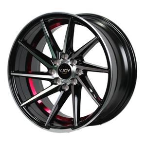 Cerchi Personalizzati DeepConcave per Auto Passeggeri 17-21 Pollici PCD 5x112/5x114.3 in Lega di Alluminio Forgiato Finitura Nera - Product Image 4