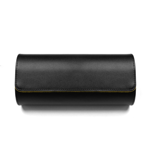 3 solt negro amarillo colores mezclados diseño alta calidad logotipo personalizado Pu cuero Triple reloj rollos Uhrenbox para <span class=keywords><strong>viajes</strong></span> <span class=keywords><strong>en</strong></span> <span class=keywords><strong>pareja</strong></span> - Product Image 5