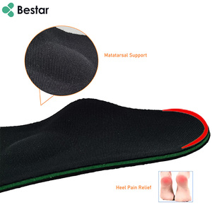 Solette Ortopediche Bestar con Supporto <span class=keywords><strong>per</strong></span> Arco Plantare, Inserti <span class=keywords><strong>per</strong></span> Fascite Plantare, Piedi Piatti, Arco Alto, Pronazione, Speroni Calcanei e Dolore al Piede - Product Image 3