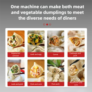 Automatic Dumpling Making Machine Stainless Steel Extruder Electric Control Display Screen Commercial Kitchen Equipment - Product Image 4